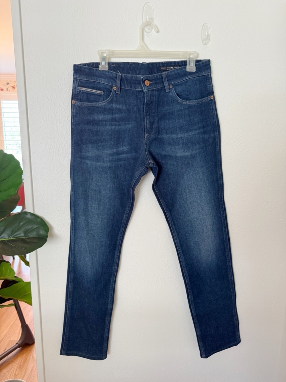 Hugo Boss Delaware Dark Blue Slim Fit Jeans Sz 34x32